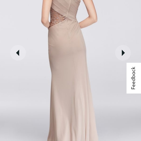 David's Bridal Bridesmaids Dress - Picture 3 of 4